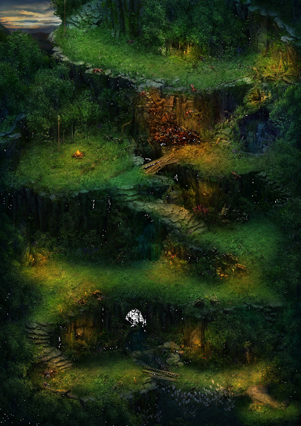 绿色森林之地地图